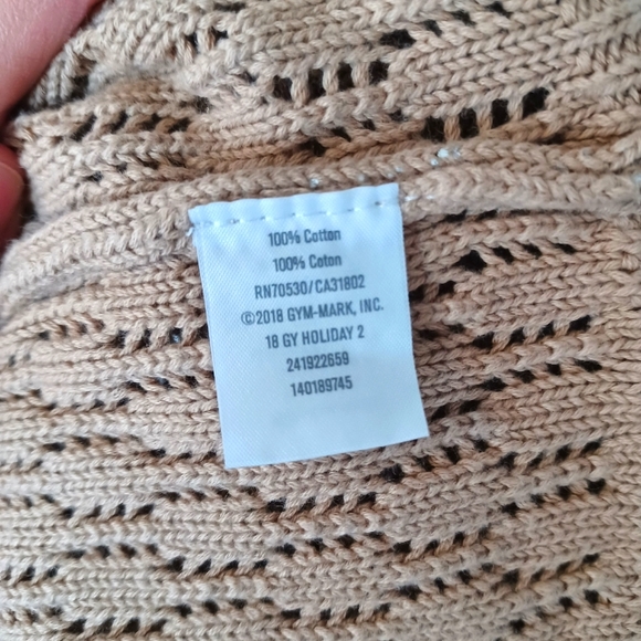 Gymboree Metallic Sweater Cardigan - Picture 9 of 9